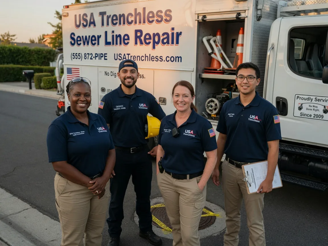 Sewer Line Repair company in Romance, AR